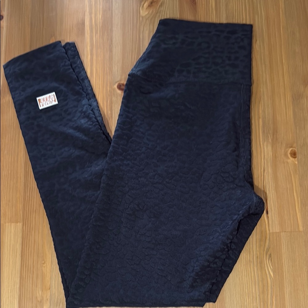 Zumba Fitness Black Leopard Leggings